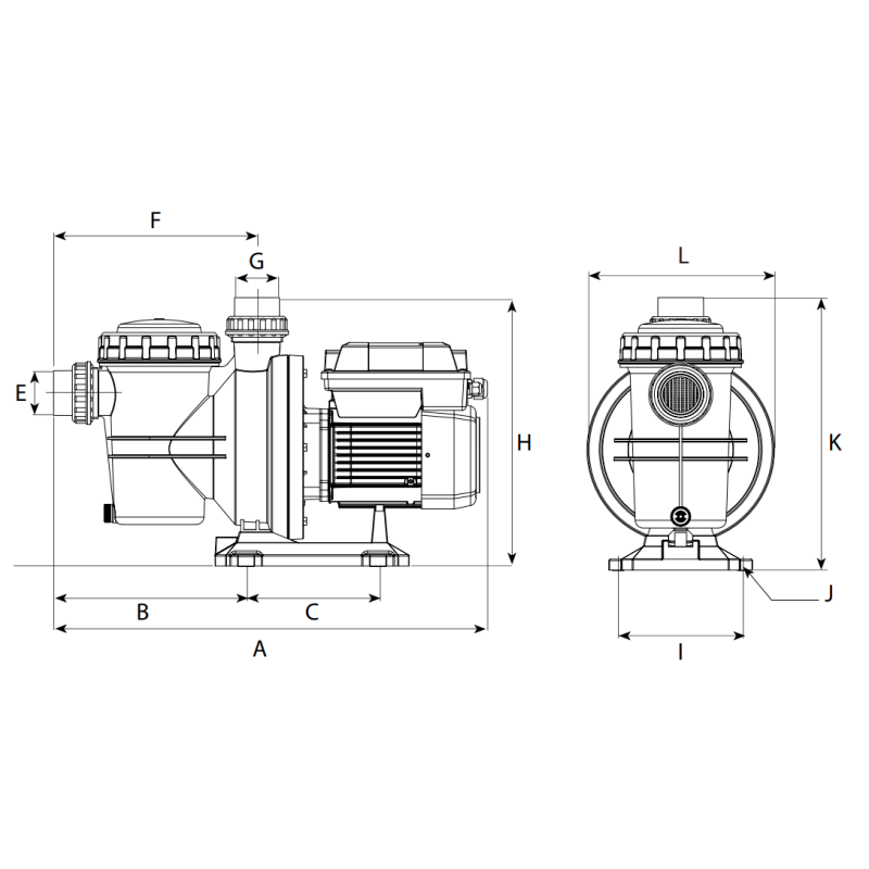 Pompe de filtration Espa NOXPLUS - Vitesse variable