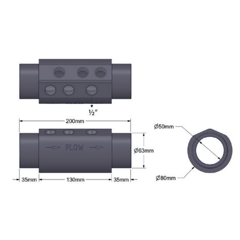 Porte-sonde Premium Astralpool avec accessoires