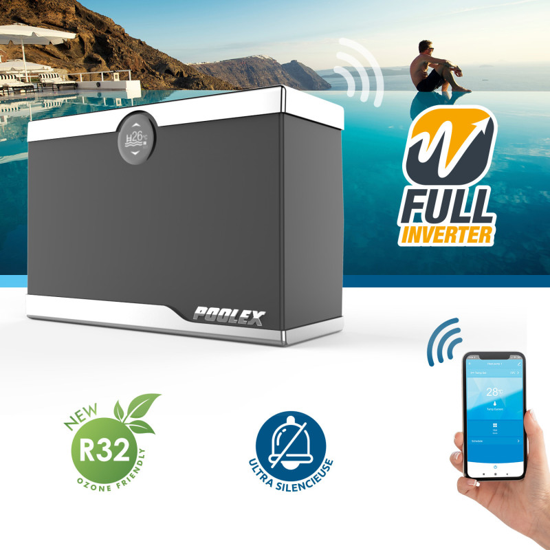 Pompe à chaleur/PAC Poolex Silent Max FI (Full Inverter)
