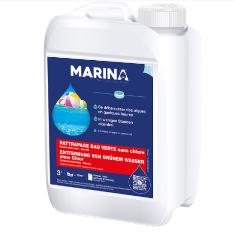 SOS Rattrapage eau verte Marina sans chlore