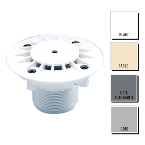 Buse de refoulement hydraulicité inversée AstralPool ABS fixe Ø128 - piscine béton