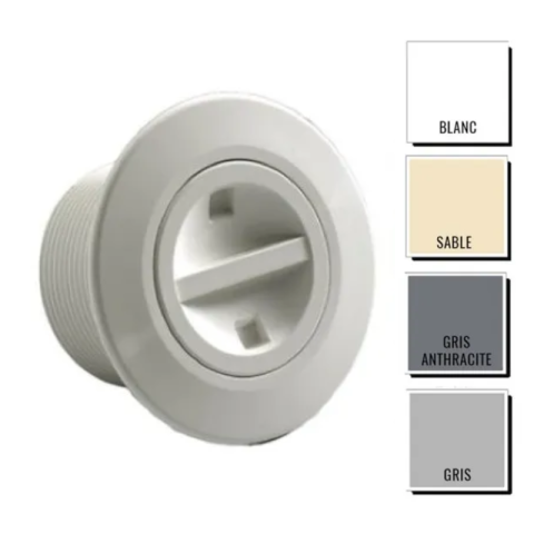 Prise balai ASTRAL Prestige pour piscine maçonnerie Liner, couleur au choix