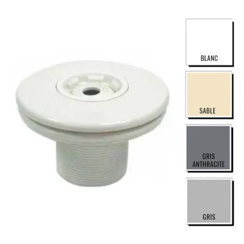 Bouche de refoulement ASTRAL Multiflow Prestige pour piscine maçonnerie Liner, couleur au choix