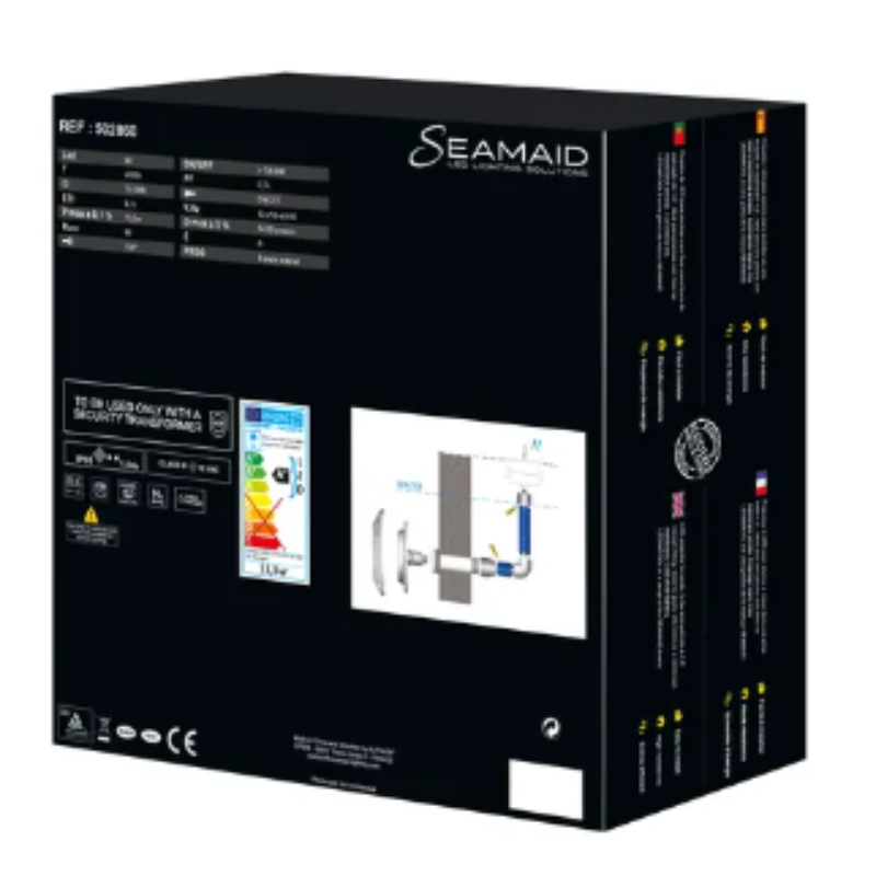 Projecteur LED Blanc SEAMAID 13,5 W - 60 LED
