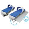 Kit de 2 pédales AquaSpeed Waterflex