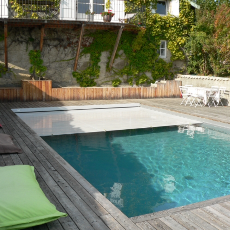 Couverture automatique immergée Wood Viana