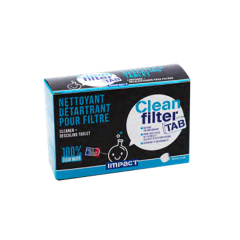 Nettoyant détartrant Impact CLEAN FILTER TAB