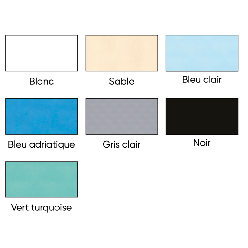PVC liquide Aquastone/Aquacolor PF3000 pour liner/PVC armé
