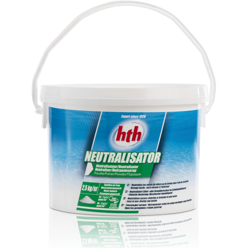 Neutralisateur chlore/ph/brome Neutralisator cristaux HTH