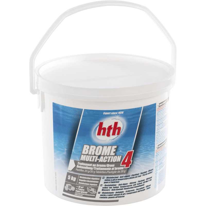 hth Brome ACTION 4 Désinfection multifonction piscine