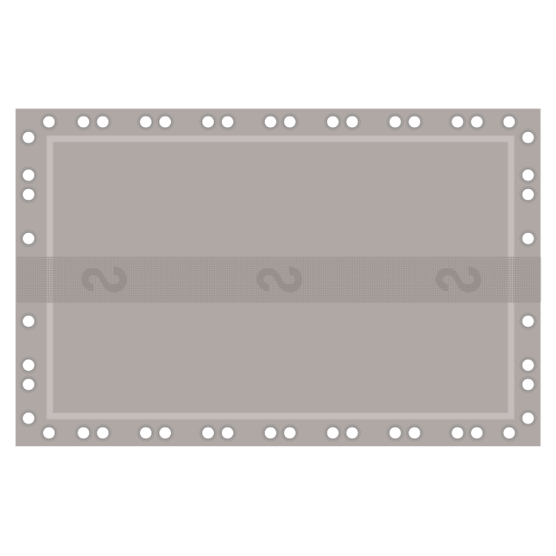 Couverture d'hivernage opaque de sécurité Delos Safe