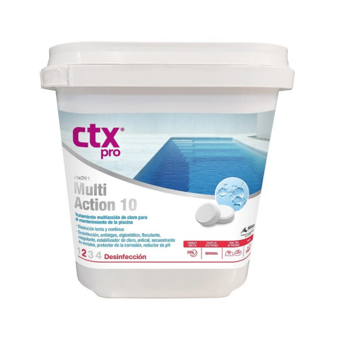 Chlore Multi-actions 10 CTX-391 - 5 kg