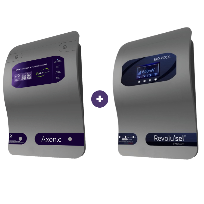 Pack Bio-Pool Revox’One : Électrolyseur + Coffret de filtration