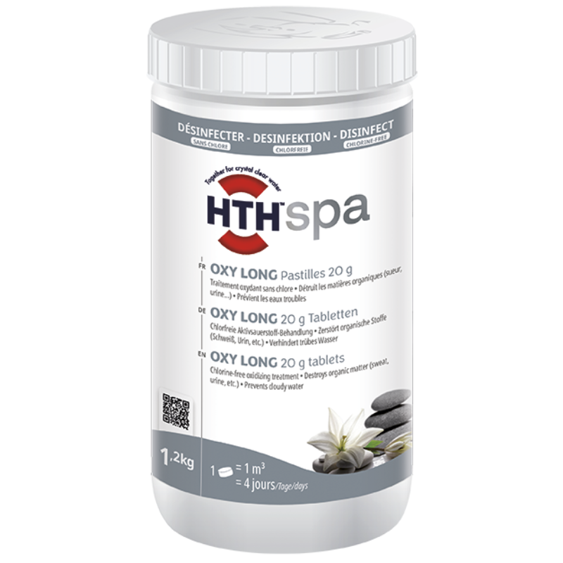 HTH SPA Oxygène actif désinfection régulière sans chlore