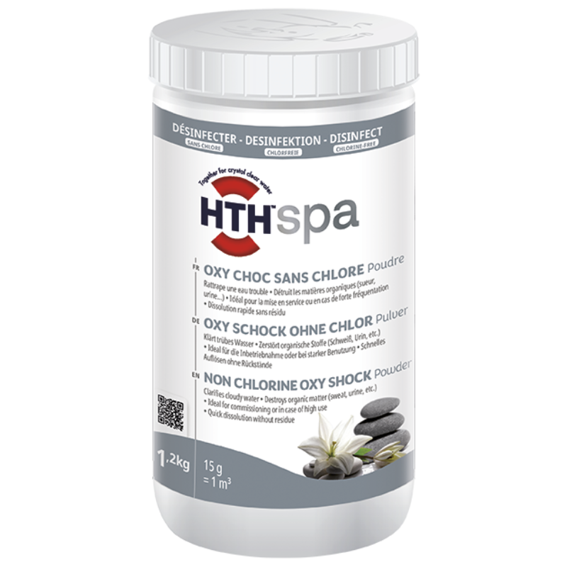 HTH SPA Choc sans chlore oxygène actif spa
