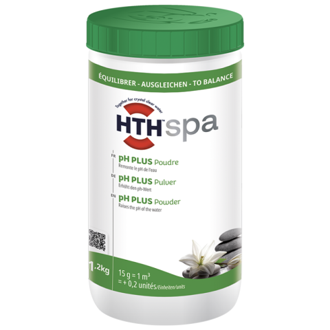 HTH SPA Correcteur pH plus poudre 1,2 kg
