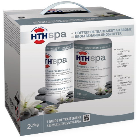 HTH SPA Coffret de traitement au brome