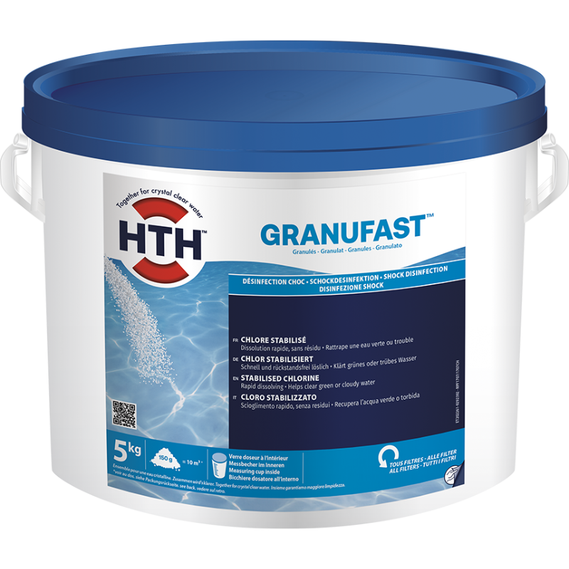 Chlore choc non stabilisé GRANUFAST HTH