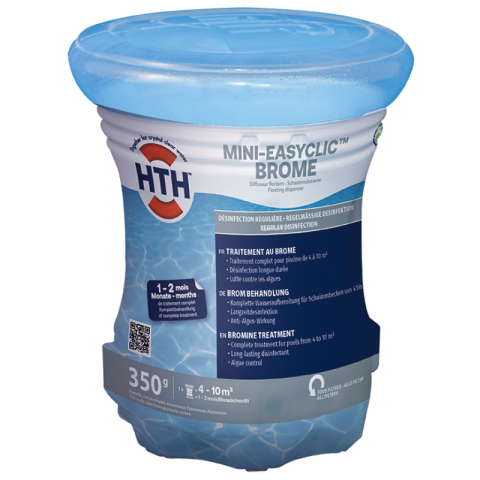 Diffuseur flottant chlore multifonction HTH MINI-EASYCLIC 750g