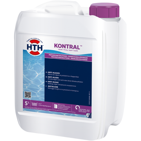 HTH Kontral liquide anti-algues standard piscine 5 litres