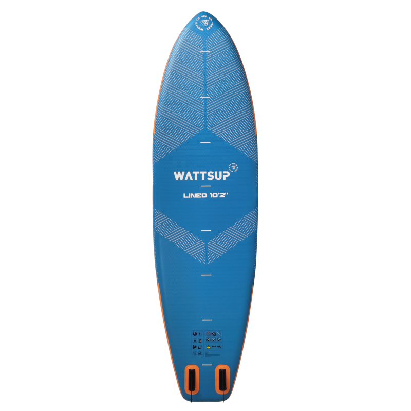 Paddle gonflable WattSup Lined 10'2