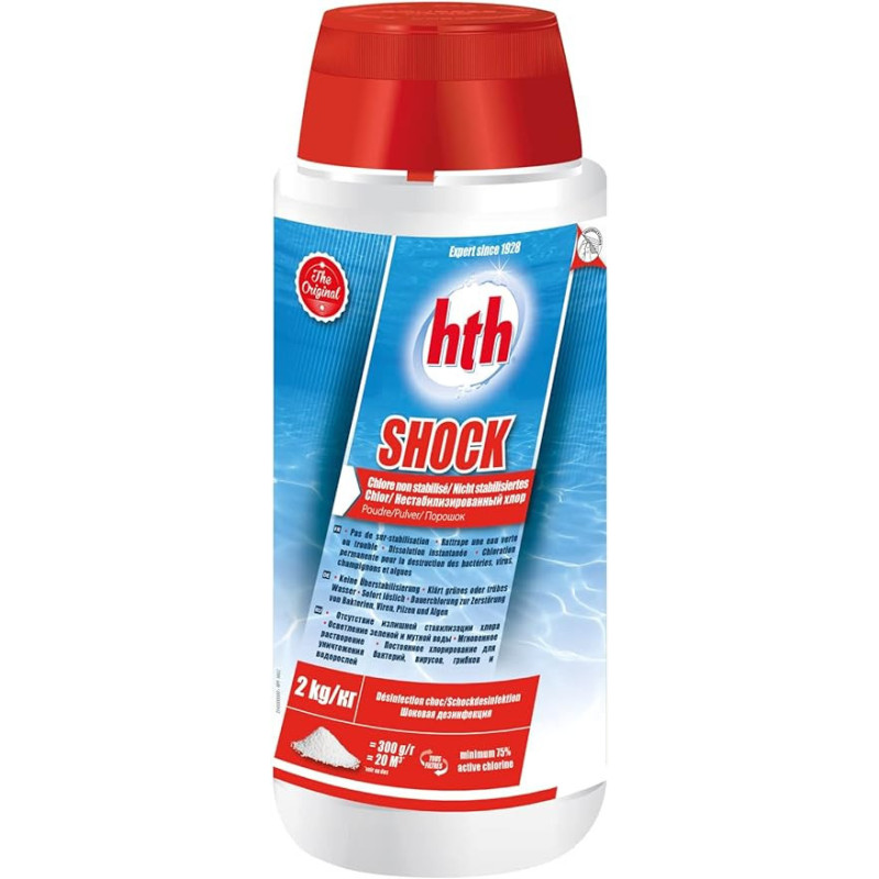 Hypochlorite de calcium HTH Shock désinfection choc