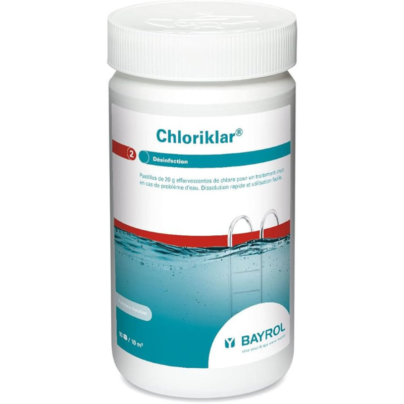 Traitement de l eau BAYROL Chloriklar chloration choc