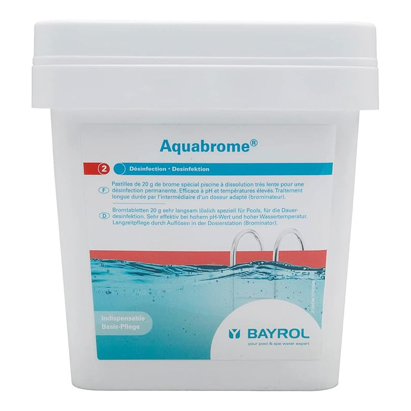 Brome Bayrol Aquabrome pastilles 20 g. 5 kg