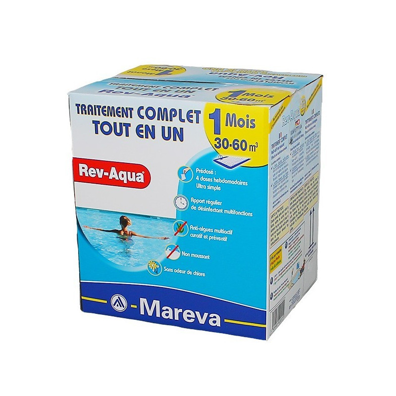 Traitement pour piscine Mareva Rev-Aqua tout en un
