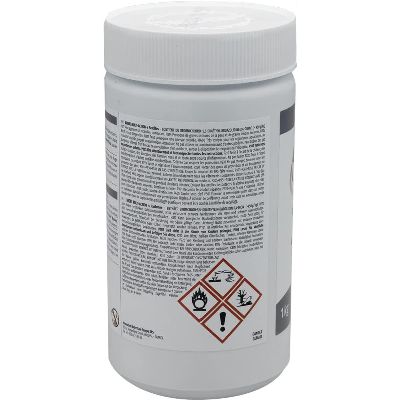 HTH SPA Brome pastilles désinfection spa régulière 1 kg