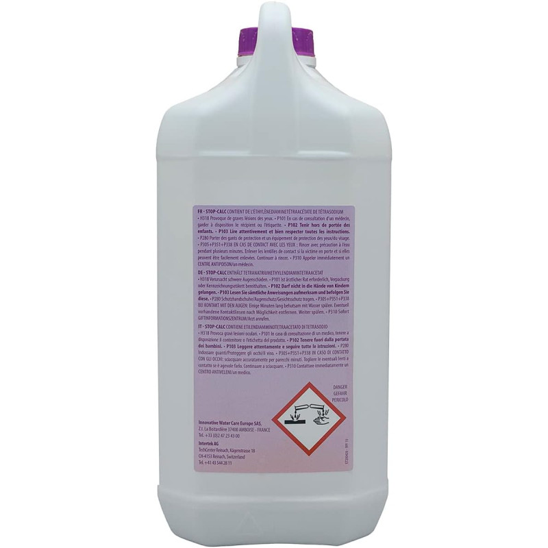 HTH Stop-calc anti-calcaire liquide piscine 5 litres
