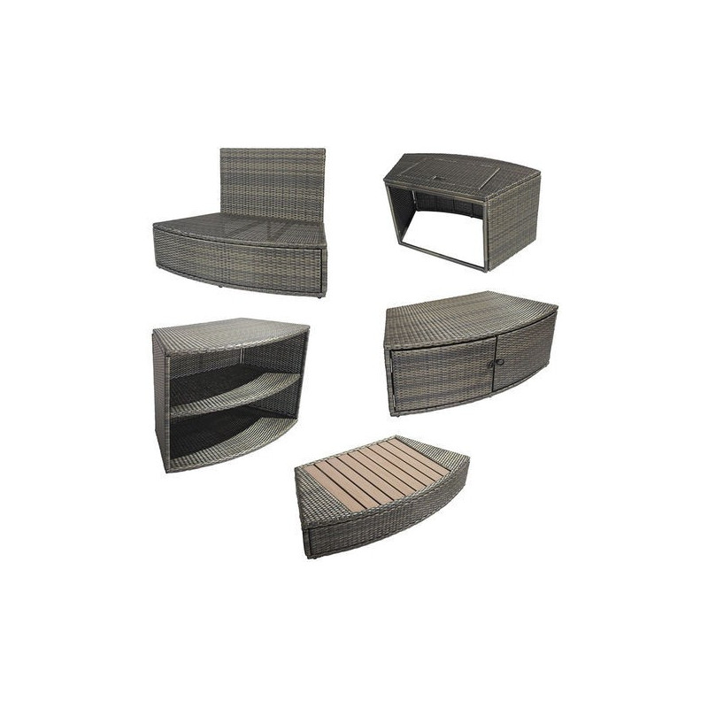 Mobilier spa Netspa Octopus