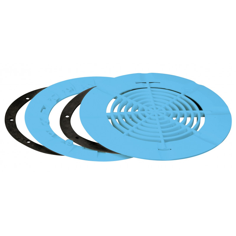 Bride, grille et joint BWT Color Renovation pour bonde de fond BL-311/BB-310