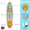 Paddle gonflable Zray Grain 10'8"
