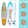 Paddle gonflable Zray Grain 10'8"