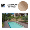 Liner PVC armé 200/100e verni imprimé ALKORPALN 3000 3D TOUCH Sublime