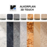 Liner PVC armé 200/100e verni imprimé ALKORPALN 3000 3D TOUCH Vanity