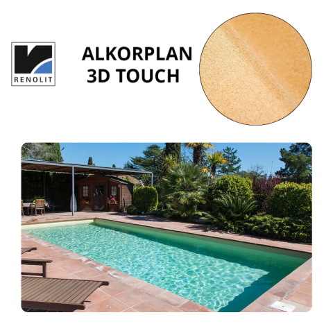 Liner PVC armé 200/100e verni imprimé ALKORPALN 3000 3D TOUCH Relax