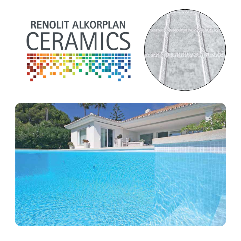 Liner PVC armé Alkorplan Ceramics 