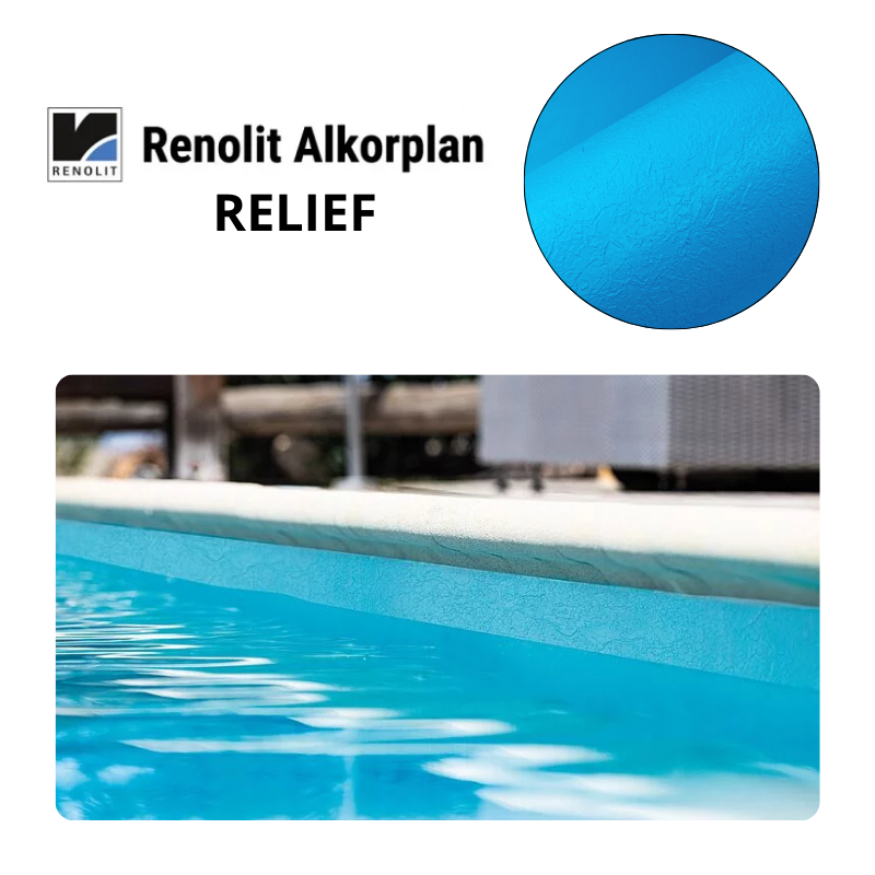 Liner PVC armé 150/100e uni antidérapant Alkorplan 1000