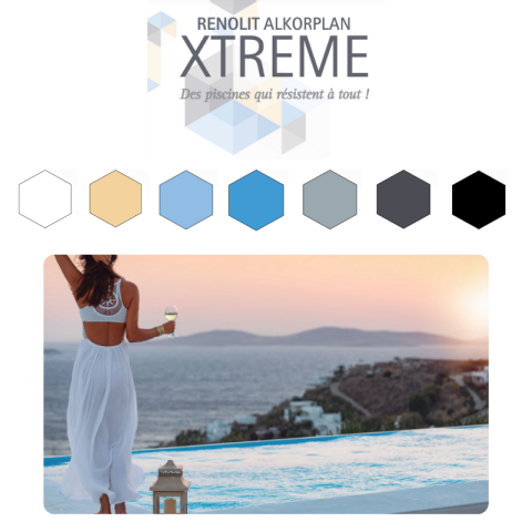 Liner PVC armé uni Alkorplan Xtreme 