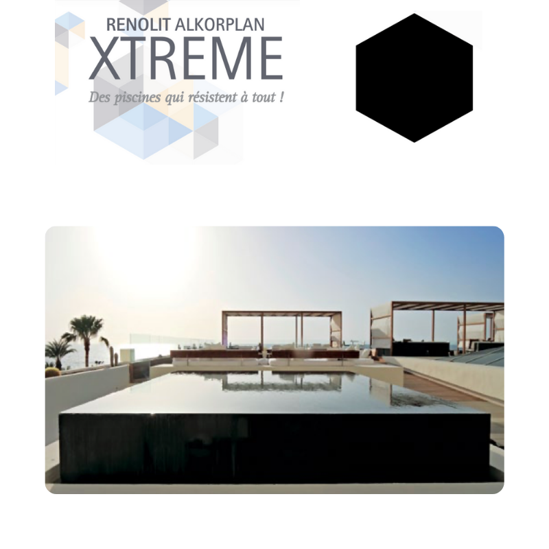 Liner PVC armé uni Alkorplan Xtreme antidérapant 