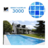 Liner PVC armé 150/100e verni Imprimé ALKORPLAN 3000