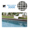 Liner PVC armé 150/100e verni Imprimé ALKORPLAN 3000