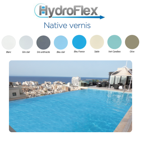 Liner PVC armé 150/100e Uni Standard HYDROFLEX