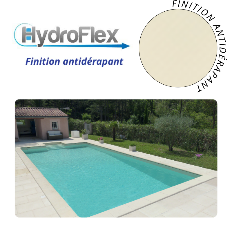 Liner PVC armé 150/100e Uni antidérapant HYDROFLEX