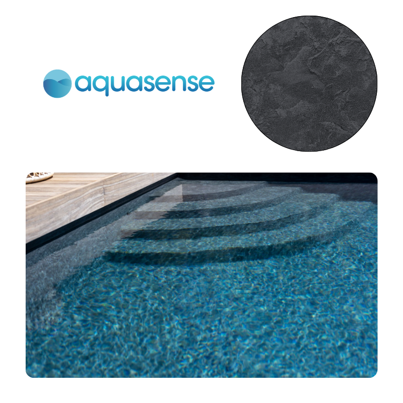 Liner PVC armé Aquasense - imprimé texturé