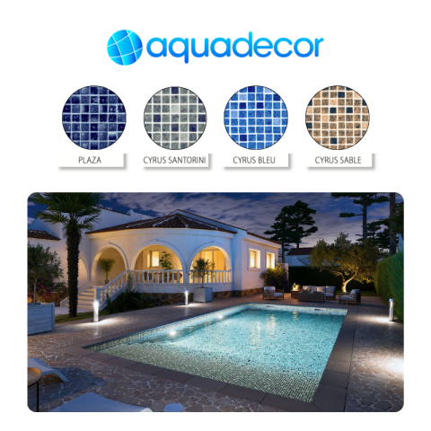 Liner PVC armé Aquadecor 150/100e - mosaïque