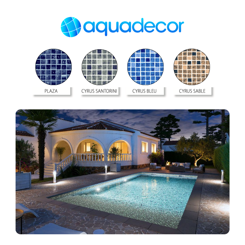 Liner PVC armé Aquadecor 150/100e - mosaïque