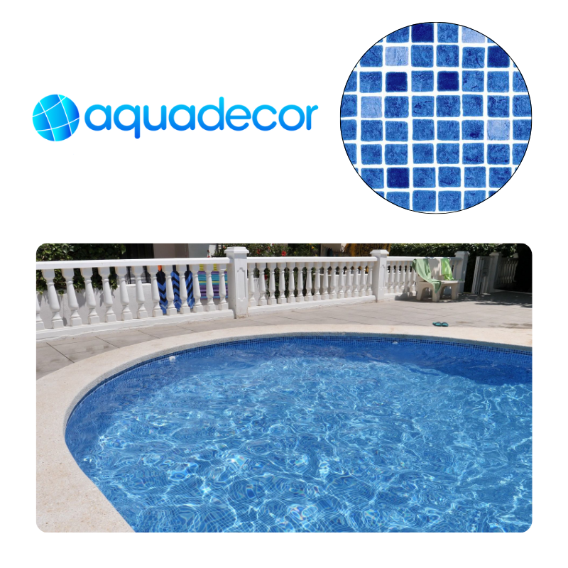 Liner PVC armé Aquadecor 150/100e - mosaïque